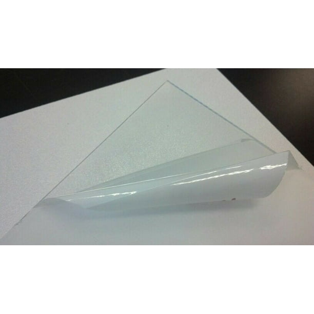 Sibe-R Plastic Supply℠ CLEAR PETG PLASTIC SHEET .020/" 12/"X12/" ^ 4 Pack